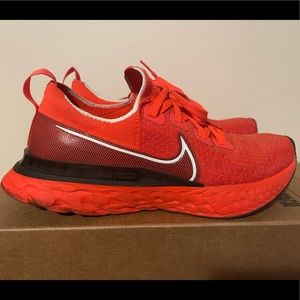 Nike Infinity React Run Bright Crimson Red sz 10